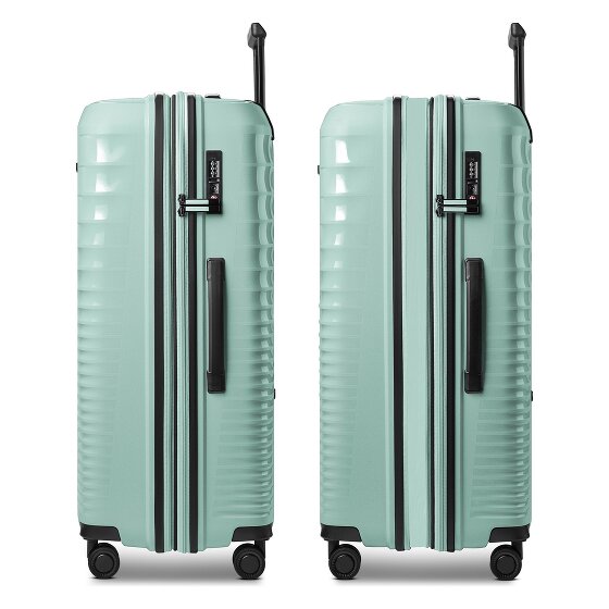 Farmhood Straw Edition 4 Rollen Trolley 77 cm mit Dehnfalte