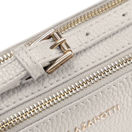 Lazarotti Bologna Leather Umhängetasche Camera-Bag Leder Double-Zip 18 cm