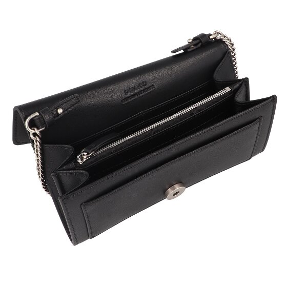 PINKO Love One Clutch Tasche Leder 19 cm