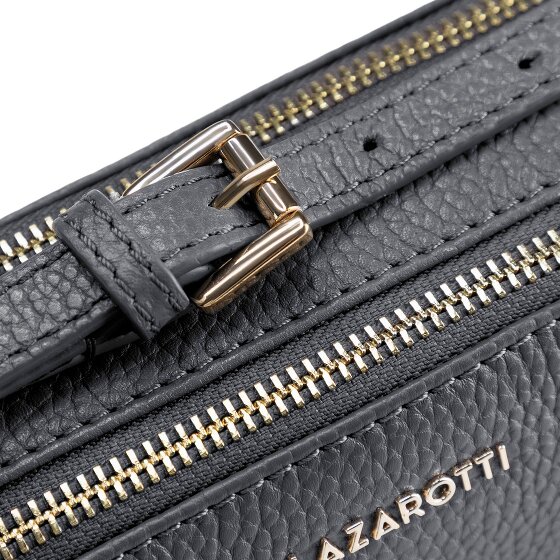 Lazarotti Bologna Leather Umhängetasche Camera-Bag Leder Double-Zip 18 cm