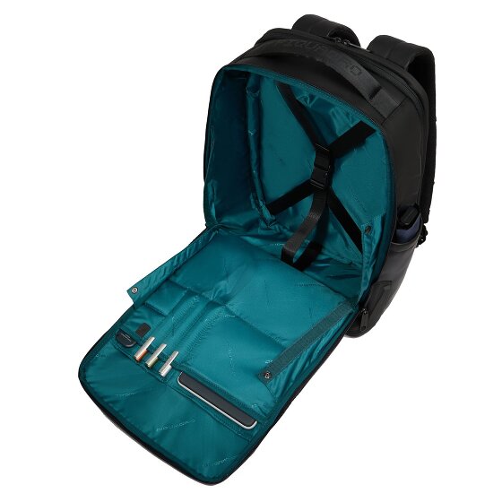 Piquadro Corner Daypack RFID Schutz 43 cm Laptopfach