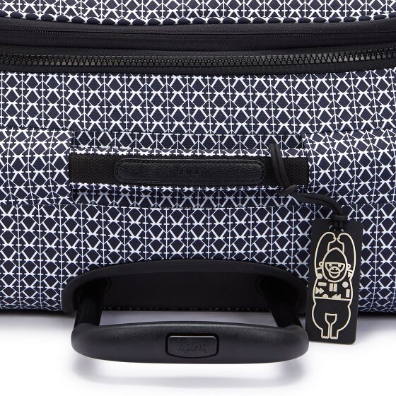 Kipling New Youri Spin M 4 Rollen Trolley M 68 cm mit Dehnfalte