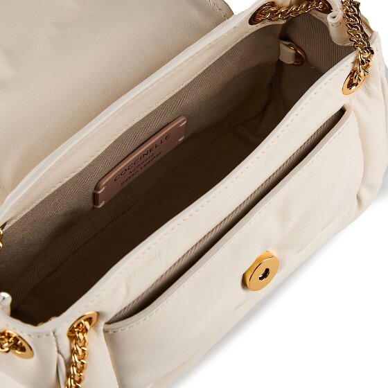 Coccinelle C-Me Fluffy Schultertasche Leder 21 cm