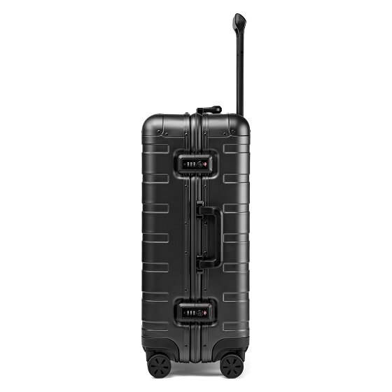 Redolz Pro Aluminium 4-Rollen Kofferset S+L