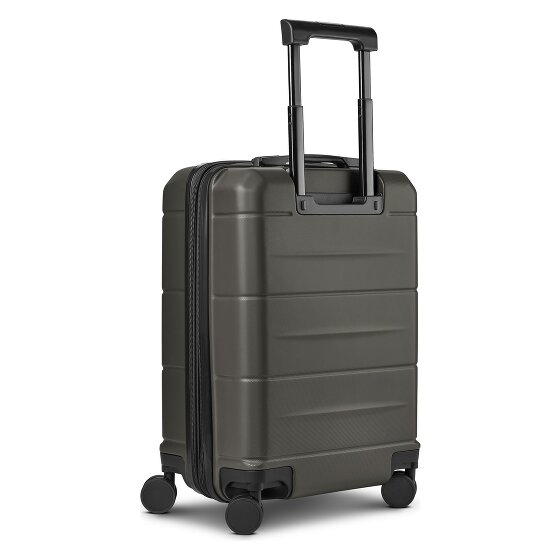 Police London 4 Rollen Kabinentrolley 55 cm Laptopfach mit Dehnfalte