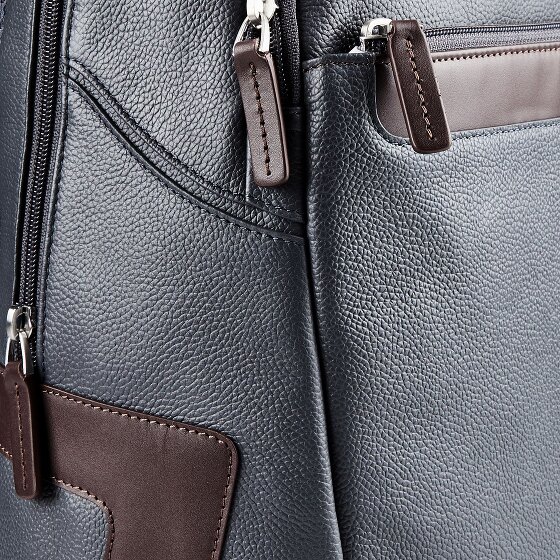 Piquadro Daypack Leder 39 cm Laptopfach