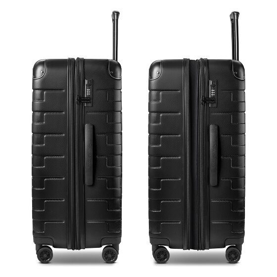 Tonino Lamborghini Tonino Lamborghini Milano Trolley 3-SET mit Dehnfalte und XL Koffer