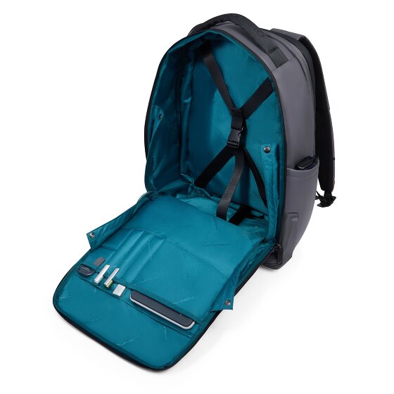 Piquadro Corner Daypack RFID Schutz 43 cm Laptopfach