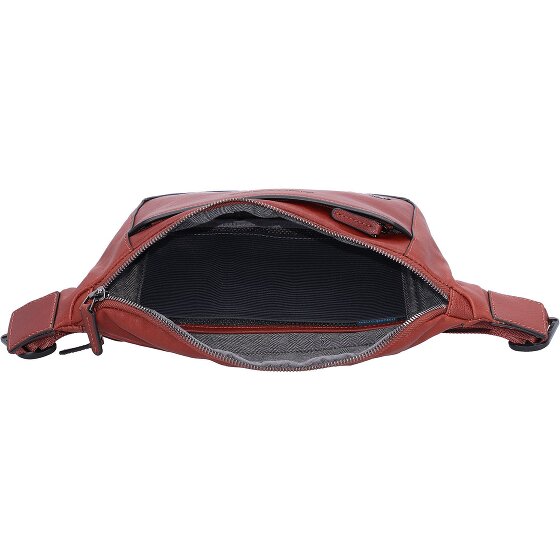 Piquadro Black Square Gürteltasche Leder 31 cm Piquadro Black Square Gürteltasche Leder 31 cm