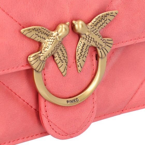 PINKO Love One Umhängetasche Leder 21 cm