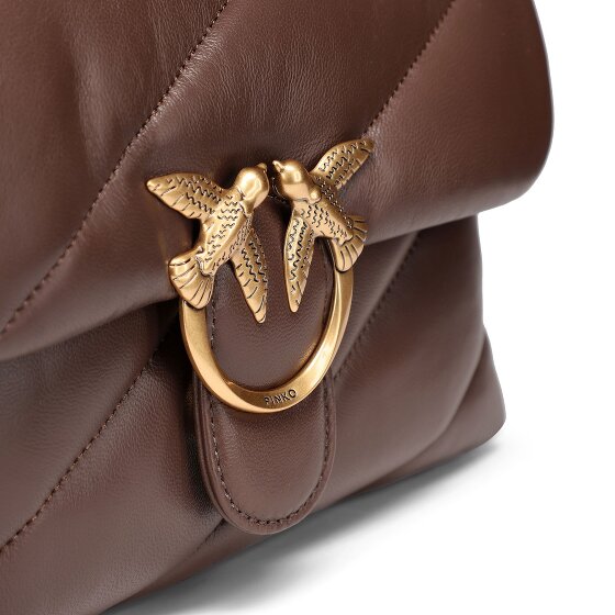 PINKO Love Puff Umhängetasche Leder 30 cm