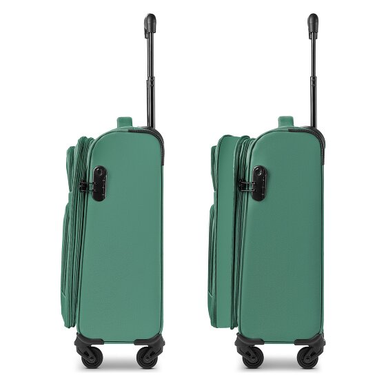 Smartbox Edition 04 4 Rollen Kabinentrolley 55 cm mit Dehnfalte
