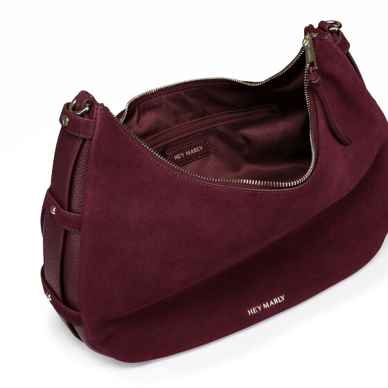 Hey Marly Lifetime Sister Suede Schultertasche M Leder 35 cm Hey Marly Lifetime Sister Suede Schultertasche M Leder 35 cm