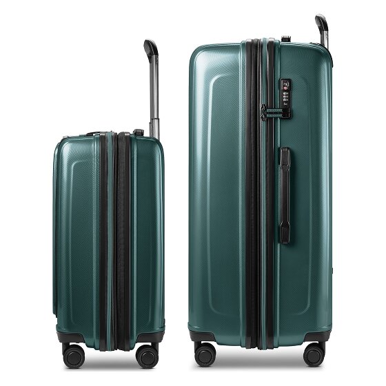Redolz Essentials 14 4-Rollen Kofferset 2 tlg. Laptopfach mit Dehnfalte