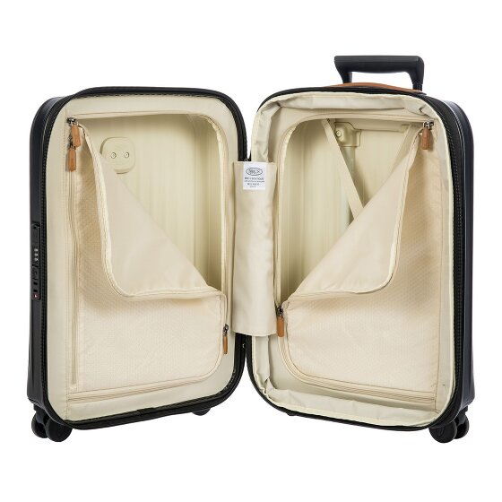 Bric's Taormina 4 Rollen Trolley S 57 cm mit Dehnfalte