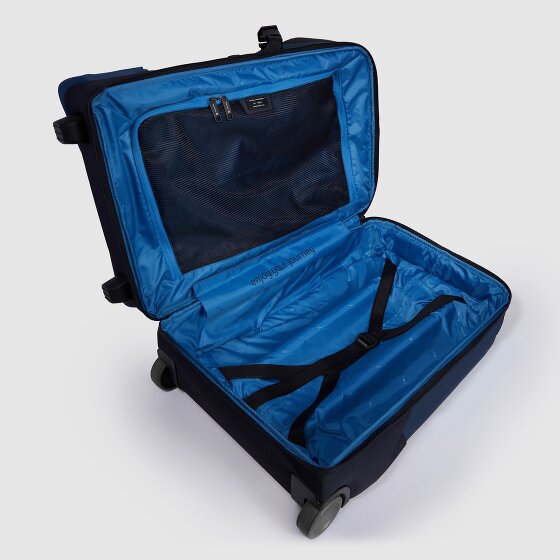 Piquadro Corner 2.0 4 Rollen Kabinentrolley 55 cm