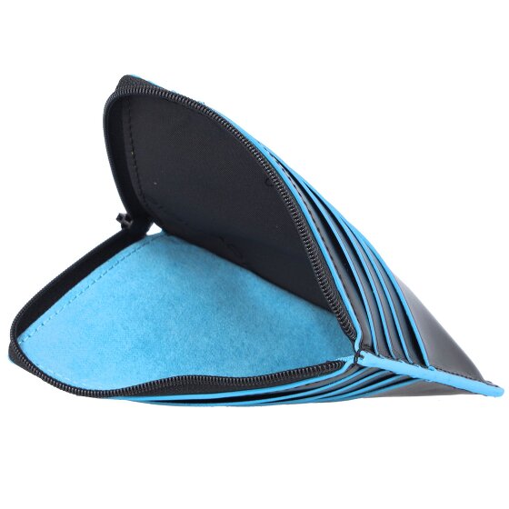 Piquadro Blue Square Kreditkartenetui RFID Leder 12 cm