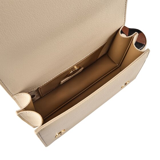 Love Moschino Heart Charm Handtasche Leder 21 cm