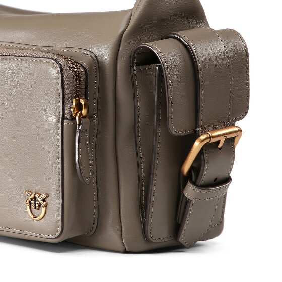 PINKO Cargo Schultertasche Leder 31 cm