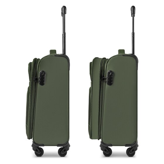 Smartbox Edition 04 4 Rollen Kabinentrolley 55 cm mit Dehnfalte