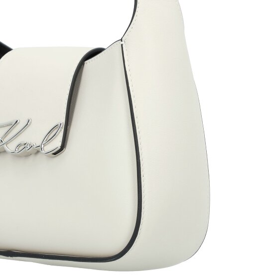 Karl Lagerfeld Signature Schultertasche Leder 24 cm
