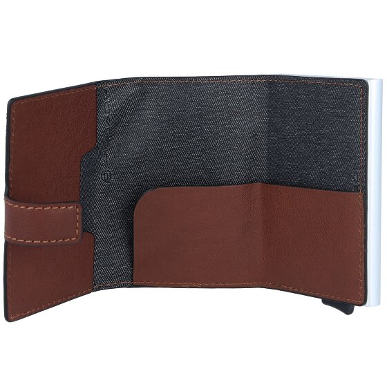 Piquadro Blue Square Kreditkartenetui Leder 10 cm