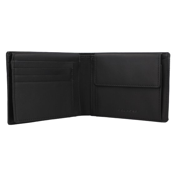 Piquadro Woody Geldbörse RFID Schutz Leder 13 cm