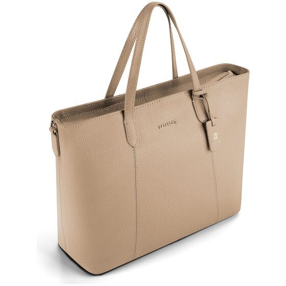 Lazarotti Bologna Leather Shopper Tasche Leder 31 cm