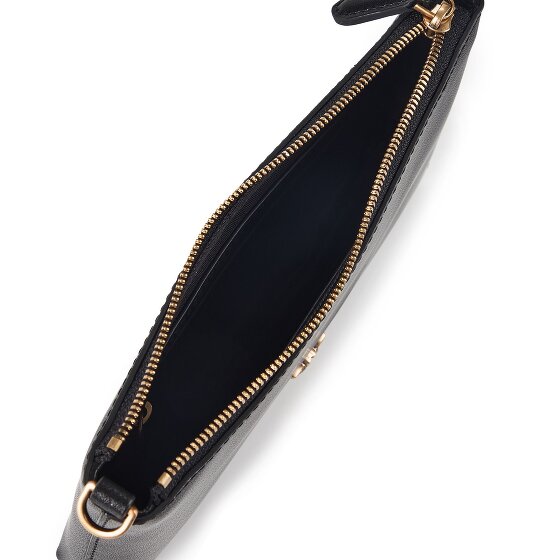 PINKO Flat Horizontal Mini Clutch Tasche Leder 19.5 cm