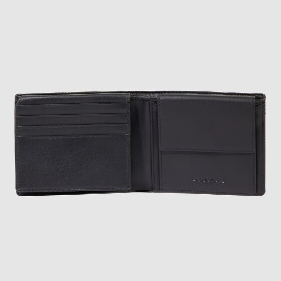 Piquadro Orion Geldbörse RFID Schutz Leder 11 cm