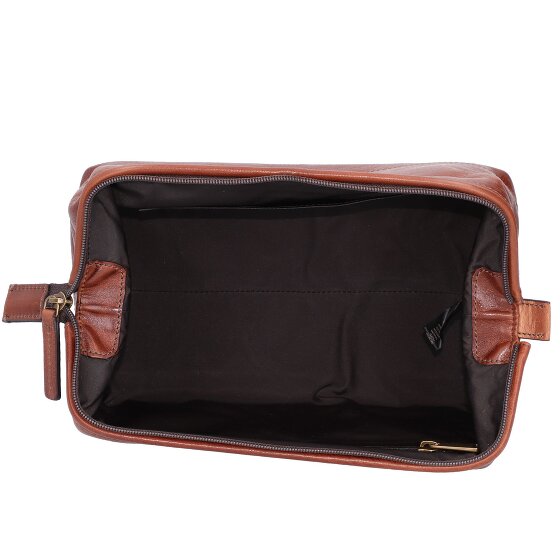 Fossil Travel Kulturbeutel Leder 27 cm