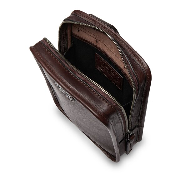 The Bridge Isaia Mini Bag Umhängetasche Leder 24 cm The Bridge Isaia Mini Bag Umhängetasche Leder 24 cm