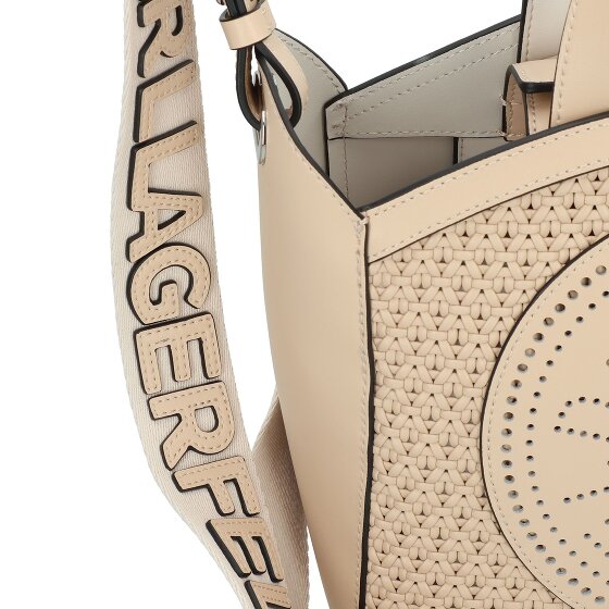 Karl Lagerfeld Karl Lagerfeld Essentials Handtasche Leder 25 cm