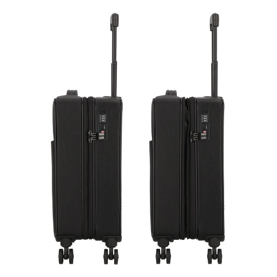 Guess Napoli 4 Rollen Trolley 59 cm mit Dehnfalte