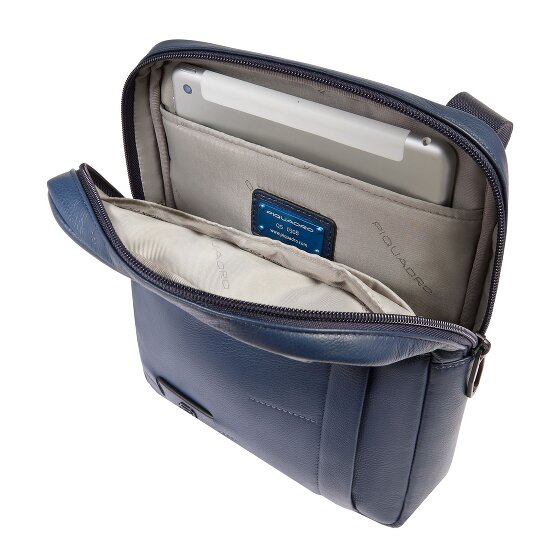 Piquadro Russel Umhängetasche Leder 27 cm