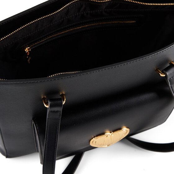 Love Moschino Victory Heart Shopper Tasche Leder 34 cm