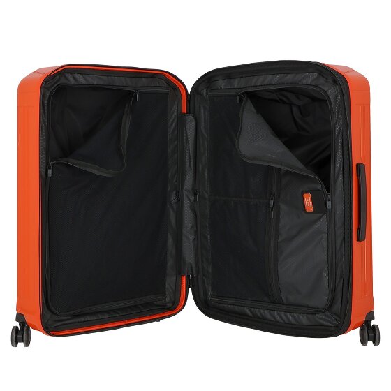 Piquadro PQ-Light 4 Rollen Trolley M 69 cm mit Dehnfalte