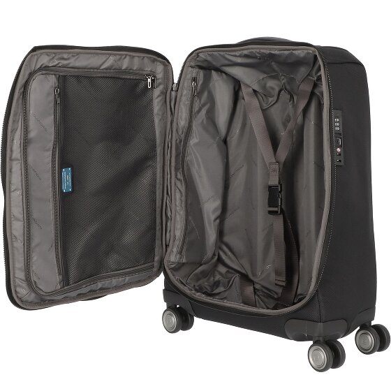 Piquadro Brief 4-Rollen Kabinentrolley 55 cm
