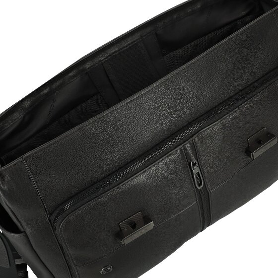 Piquadro Hedley Aktentaschen Messenger RFID Schutz Leder 42 cm Laptopfach