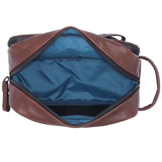 Piquadro Harper Kulturbeutel Leder 23 cm Piquadro Harper Kulturbeutel Leder 23 cm