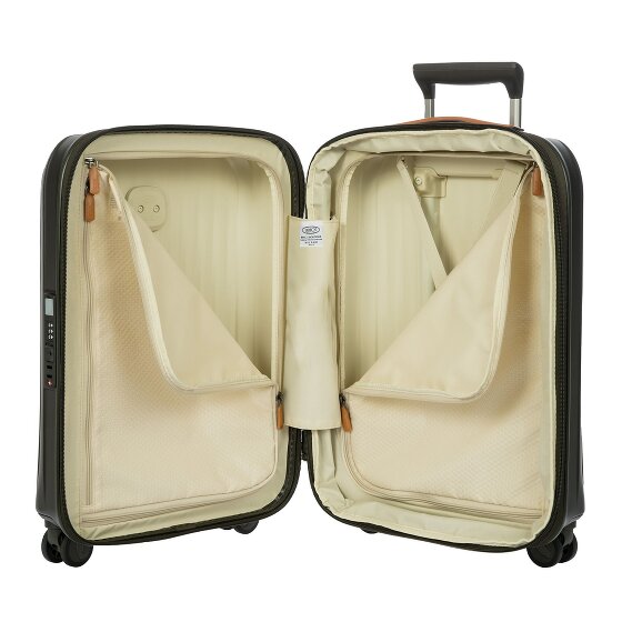 Bric's Taormina 4 Rollen Trolley S 57 cm mit Dehnfalte