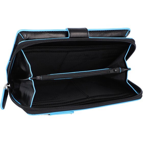 Piquadro Blue Square Geldbörse RFID Leder 17,5 cm Piquadro Blue Square Geldbörse RFID Leder 17,5 cm