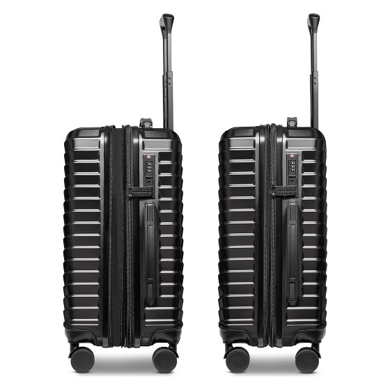 Redolz Essentials 18 2.0 4 Rollen Kabinentrolley S 55 cm mit Dehnfalte