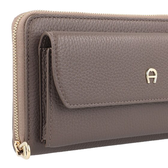 AIGNER Clutch Geldbörse Leder 20 cm AIGNER Clutch Geldbörse Leder 20 cm