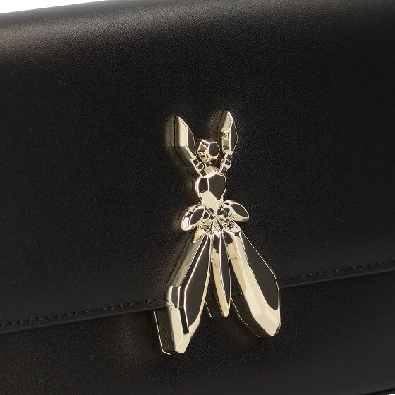 Patrizia Pepe Essential Fly Clutch Tasche Leder 26 cm