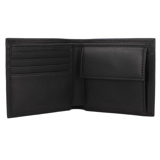 Boss Geldbörse RFID Schutz Leder 16.5 cm Geschenkbox