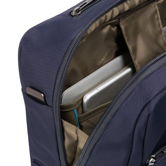 Piquadro Brief 2-Rollen Businesstrolley 40 cm Laptopfach