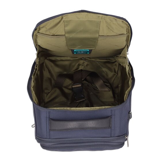 Piquadro Brief 2 Rollen Rucksacktrolley 40 cm Laptopfach