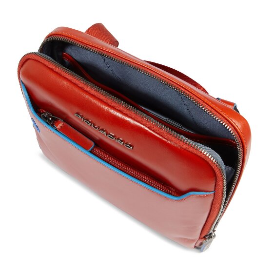 Piquadro Blue Square Umhängetasche Leder 21 cm