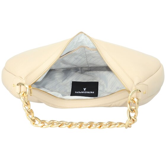 Patrizia Pepe Touch Maxichain Schultertasche Leder 52 cm